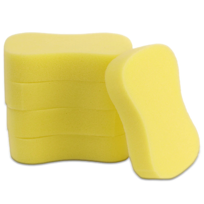 5/3/1Pcs High-density Car Washing Sponges Large Honeycomb 8-shaped Sponges Block Car Cleaning Waxing Tools Cleaning Accessories