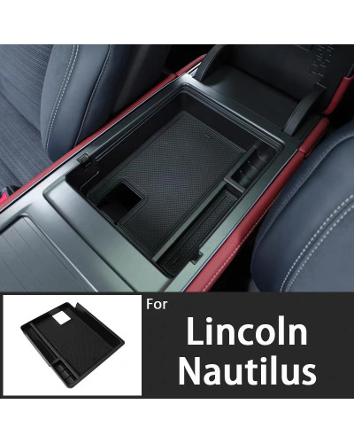 Caja de almacenamiento para reposabrazos de coche Lincoln Nautilus 202