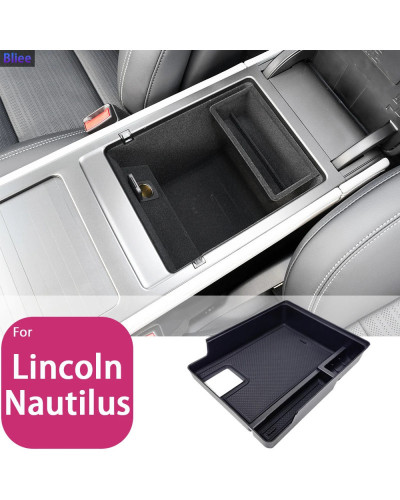 Caja de almacenamiento para reposabrazos de coche Lincoln Nautilus 202