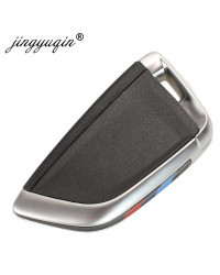 Funda para llave de coche con 4 botones de jingyuqin para BMW 1 2 7 Series X1 X5 X6 X5M X6M F clase mando a distancia