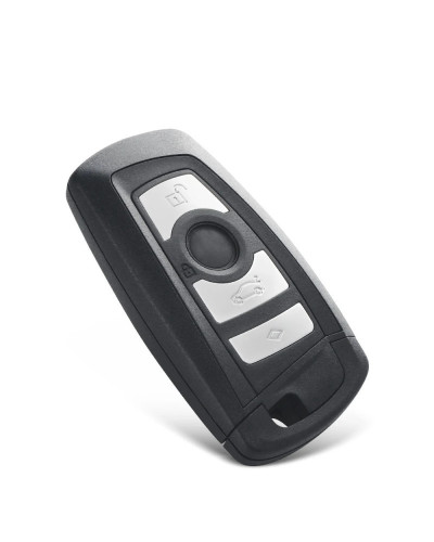 KEYYOU-carcasa de llave de coche inteligente con control remoto, carcasa de llave de 3/4 botones para BMW CAS4 F 3 5 7 Series F1