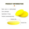 SEAMETAL 12pcs Car Round Waxing Polish Sponges High Density Foam Applicator Pads Polishing Sponges for Car Detailing Tools