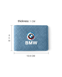 Funda para titular de la licencia de conducir del coche, billetera de identificación para tarjeta de crédito para BMW Z4, Z8, X3