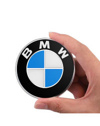 Insignia de capó delantero de coche, pegatina de maletero trasero, insignia de rueda, pegatina para BMW F20, E36, E92, E87, E30,