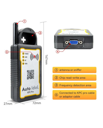 Programador de llave inteligente Zed de desarrollo propio, máquina completa, suministros de cerrajero KPC, herramientas de diagn