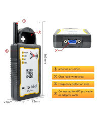 Programador de llave inteligente Zed de desarrollo propio, máquina completa, suministros de cerrajero KPC, herramientas de diagn