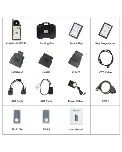 Programador de llave inteligente Zed de desarrollo propio, máquina completa, suministros de cerrajero KPC, herramientas de diagn