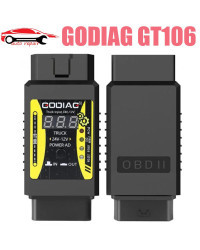 GODIAG-Adaptador de camión resistente GT106, 24V a 12V, para X431 easydiag/ Golo/IDIAG/ ThinkCar/ ICarScan/ Diagun/ GOLO/ DBScar