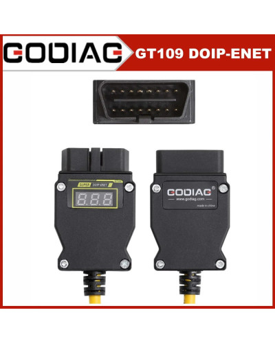 GODIAG-Cable de comunicación de DOIP-ENET GT109, Cable de programa de diagnóstico DOIP, utilizado para OHP Enet, Bimmercode