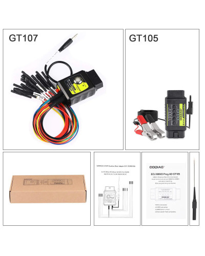 GODIAG-Adaptador de datos de caja de cambios DSG GT107 Plus, herramienta de visualización de corriente de voltaje para Benz, BMW