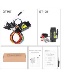 GODIAG-Adaptador de datos de caja de cambios DSG GT107 Plus, herramienta de visualización de corriente de voltaje para Benz, BMW