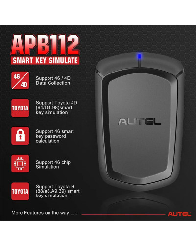 Autel APB112 Simulador de llave inteligente para MaxiIM IM608 IM508