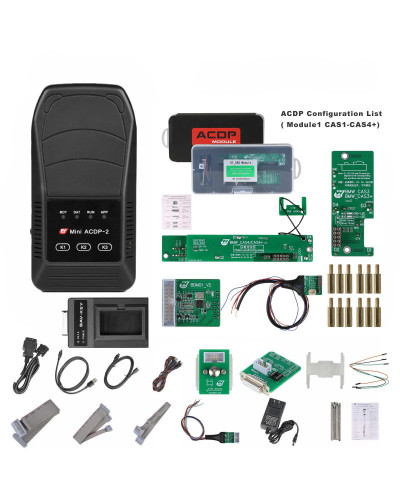 Yanhua-Mini ACDP-2 Master, dispositivo con Module1 para programación de llave CAS1-CAS4 + IMMO y adaptador de reinicio, 2023