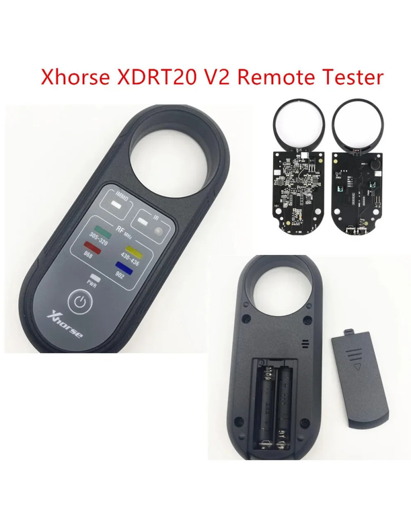 Xhorse-probador remoto XDRT20 V2, prueba de frecuencia remota, detección de señal infrarroja, herramientas VVDI, 315MHz, 868MHz,