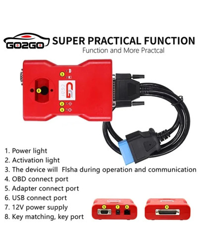 CGDI Prog-programador de llave automático para BMW MSV80, dispositivo de seguridad IMMO 3 en 1, 24 certificaciones, función EM/E