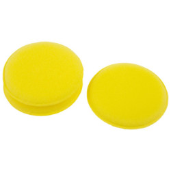 12Pcs Car Waxing Polishing Foam Sponge Wax Applicator Cleaning Pads Fine Pore Polyester Sponge Strong Water Absorption