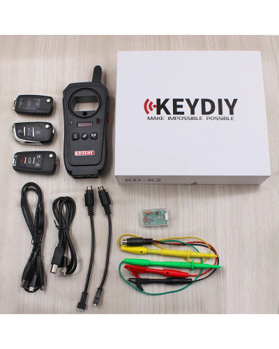 KEYDIY-herramienta para Control remoto, programador de llaves automático en línea, actualización mundial, KD X2, KD-X2