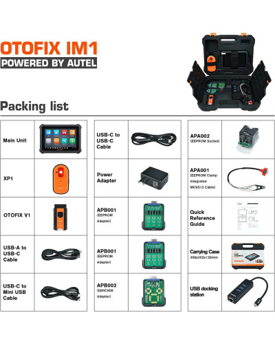 Otofix-herramienta de programación IM1 im1 IMMO, programador de llave FOB, codificación ECU, herramienta de diagnóstico automáti