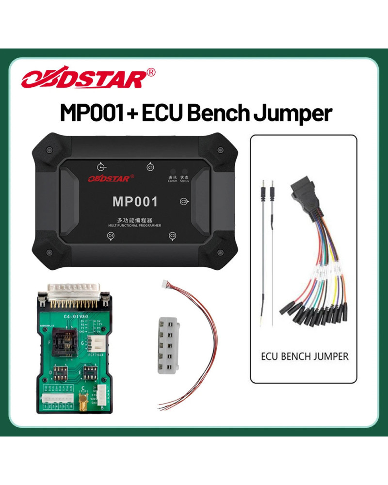 Programador OBDSTAR MP001 con puente de Banco ECU para OBDSTAR P002 P003 DC706, compatible con EEPROM/MCU, lectura/escritura, cl