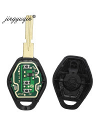 Mando a distancia jingyuqin 10 Uds DIY para BMW EWS 1/3/5/7 serie X3 X5 Z3 Z4 con Chip ID44 transmisor de entrada sin llave HU58