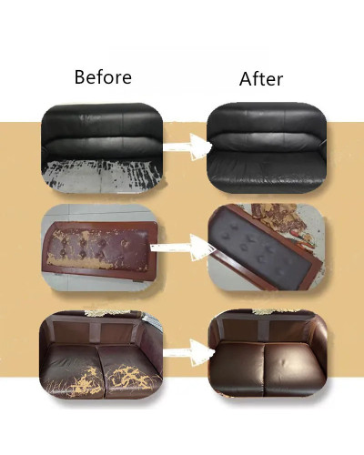 Self-adhesive Leather,PU Leather Fabric Stickers for Sofa Car Seat Off