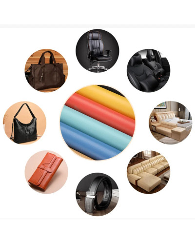 Self-adhesive Leather,PU Leather Fabric Stickers for Sofa Car Seat Off