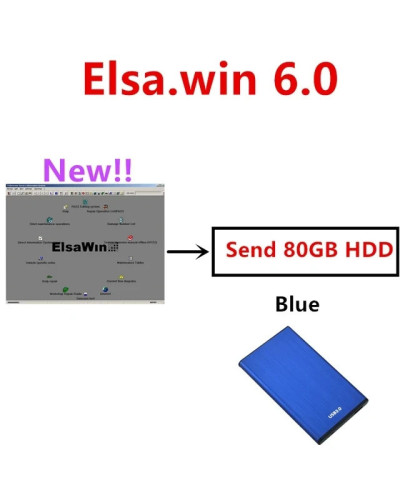 2024 Hot Sale ElsaWin 6.0 Auto Repair Software For Audi Elsa Win 6.0 L