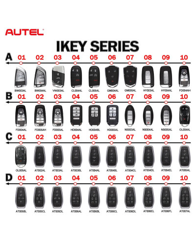 AUTEL-llave inteligente...