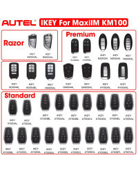 AUTEL-llave inteligente remota Universal IKEYBW003/4AL HD004/05BL NS004/05AL HY003/04AL AT003BL/04CL para programador MaxiIM KM1