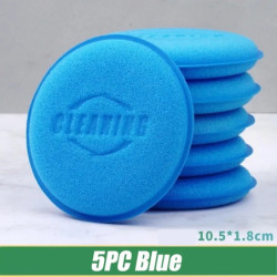 1Pcs Car Foam Sponge Wax Applicator Cleaning Detailing Pads Car Waxing Polishing Pad Home Car Wash Care 10cm Car Cleaning Kit