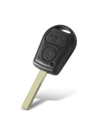 KEYYOU-carcasa para mando a distancia de coche, 1 piezas, 3 botones, para BMW E31, E32, E34, E36, E38, E39, E46, Z3, Fob, sin co