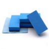 1/2pcs Car Ceramic Coating Sponge Applicator Glass Nano Wax Coat Sponges Blue Square Sponge and Cloth Car Cleaning Brush