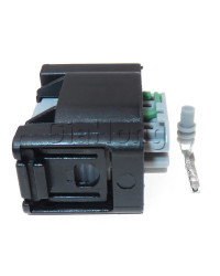 Sensor de acelerador de coche, conector sellado de 6 vías, carcasa de plástico, enchufe para Benz BMW 1-967616-1 2-967616-1 7M09