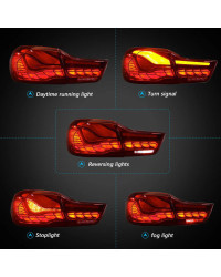 Montaje de luz trasera para BMW, lámpara LED de freno de giro, DRL, escala Dragón, GTS, F32, F33, F36, F82, F83, serie 4, M4, 20