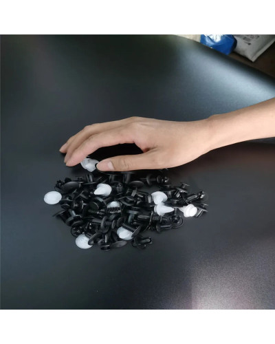 100Pc Clips de sujeción automáticos remache Clips de coche mixtos para