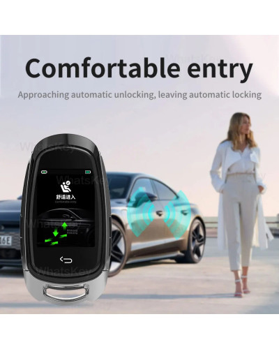 2024 Nuevo SK05S Universal LCD Smart Key APP Fondo de pantalla personalizado para Audi/Benz/BMW Ford/VW/Cadillac/Opel/KIA/Lexu/T