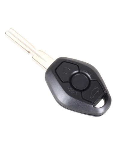 KEYYOU-carcasa de mando a distancia sin cortar para BMW, carcasa de 3 botones para BMW Serie 3, 5, 7, Z3, Z4, X3, X5, M5, 325i, 