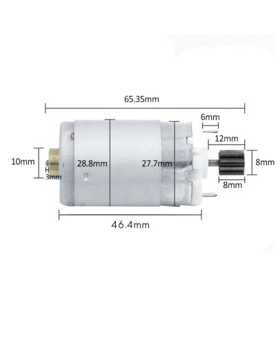 Nuevo Control electrónico del acelerador para Johnson, Motor de 12V CC, 9 dientes para Audi, Mercedes Benz, BMW, Ford 993647060/