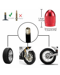 DSYCAR-Tapas de vástago de válvula para neumáticos de coche, cubierta a prueba de polvo para BMW, Lada, Honda, Ford, accesorios 