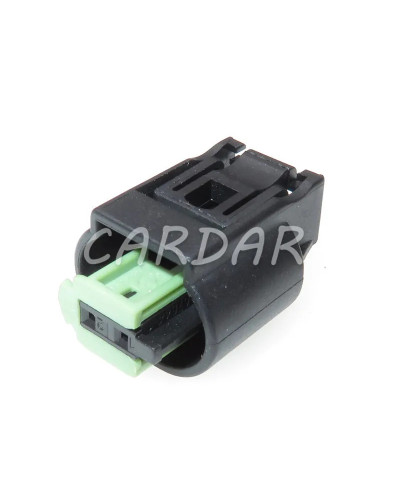 Conector automotriz de 2 pines para BMW Buick, enchufe de cable para Sensor de temperatura del agua del refrigerante del motor, 