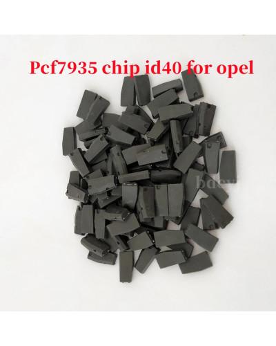 Chips transpondedores PCF7935 id40 para BMW/OPEL, reemplazo por PCF7935AA id40 id44 t16 PCF7935AS PCF 7935, después de la marca,