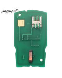 jingyuqin 4 botones clave remoto Fob 315 / 315LP / 433Mhz / 868Mhz para BMW SERIE 7 E65 E66 con la viruta ID46 7953 CAS1 Sistema