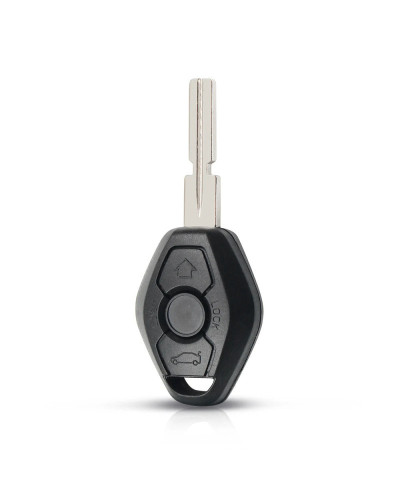 KEYYOU-funda para mando a distancia de coche, carcasa de repuesto para llave de coche, sin llave, para BMW serie 1, 3, 5, 6, 7, 