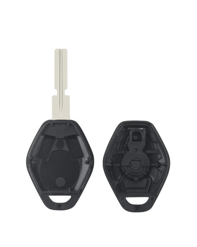 KEYYOU-funda para mando a distancia de coche, carcasa de repuesto para llave de coche, sin llave, para BMW serie 1, 3, 5, 6, 7, 