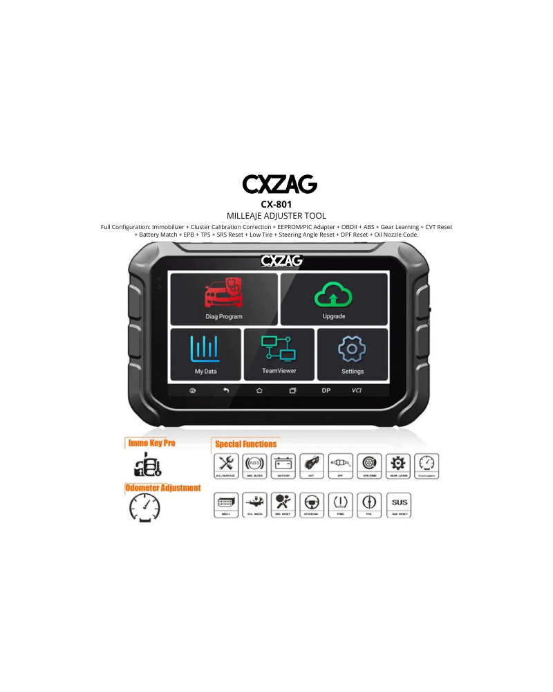 Scanner FULL adjust kilometer milleage