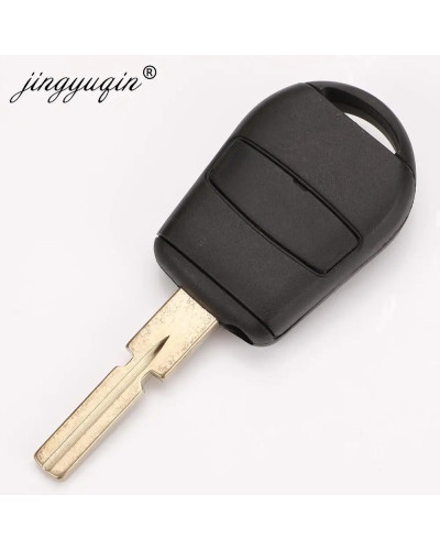 Jingyuqin-carcasa de llave de coche, mando a distancia, 2 botones, reemplazo, para BMW E31, E32, E34, E36, E38, E39, E46, Z3