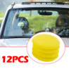 12Pcs Car Waxing Polishing Foam Sponge Wax Applicator Cleaning Pads Fine Pore Polyester Sponge Strong Water Absorption