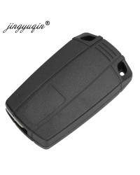 Carcasa de llave abatible de 3 botones para BMW, carcasa de mando a distancia para BMW E36, E38, E39, E46, E53, E60, E61, E63, E