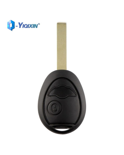 YIQIXIN-carcasa de llave de coche para Bmw Mini Cooper R50 R53, 2 botones, cubierta remota de repuesto, carcasa automática intel