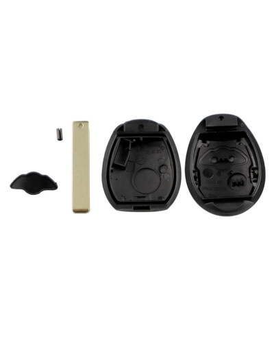 YIQIXIN-carcasa de llave de coche para Bmw Mini Cooper R50 R53, 2 botones, cubierta remota de repuesto, carcasa automática intel